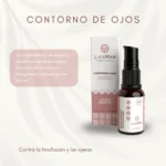 Crema contorno de ojos antiarrugas y ojeras – Hidratante con ácido hialurónico – Antiedad - Imagen 3