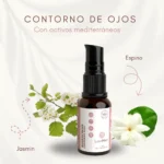 Crema contorno de ojos antiarrugas y ojeras – Hidratante con ácido hialurónico – Antiedad - Imagen 4