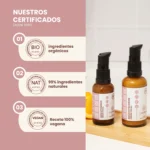 Set de crema y sérum facial: Hidratación y cuidado para una piel radiante, con hialurónico y aloe vera. - Imagen 2